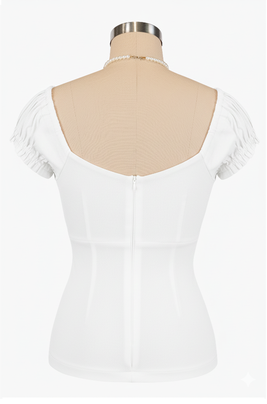 Cherry Bomb Classic Camisole (Off White)
