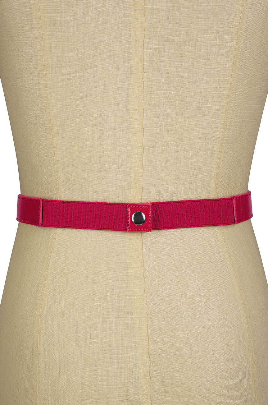 Pretty Kitty Follies Bow Belt (Peach Pink)