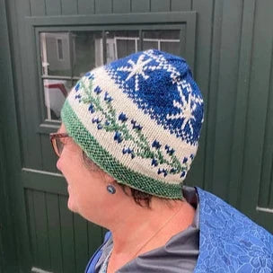 Blueberries In Winter Hat Kit by Alice Dunn Smith