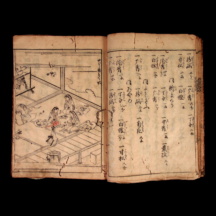 Chronicle of Treasured Knowledge for Women, Vol. 4 - Genroku 14 (1702) - Edo Period