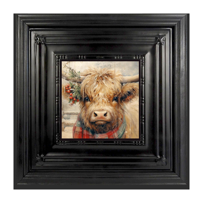 Cow with scarf