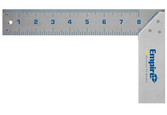 EMPIRE LEVEL 8" HD ALUMINUM TRI-SQUARE #122