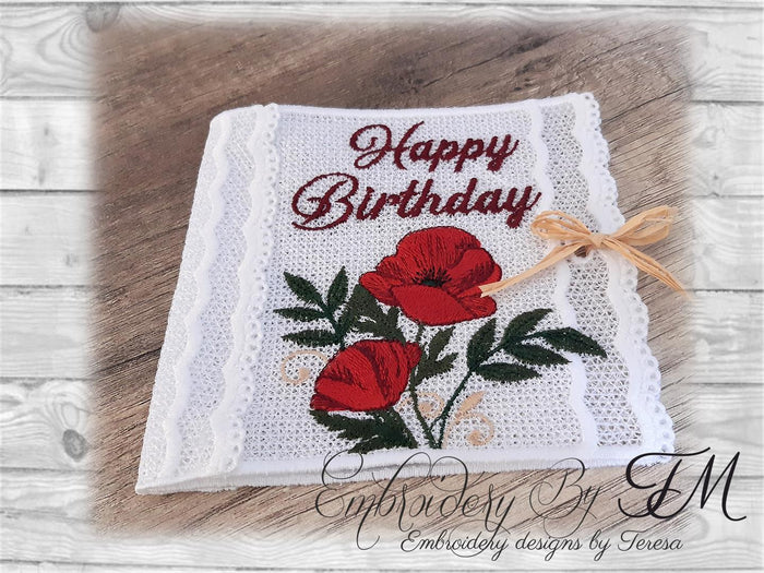 Envelope Happy Birthday / two sizes
