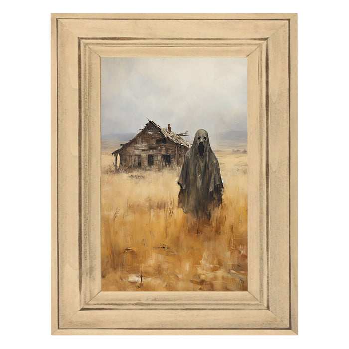 Ghost at abandoned house