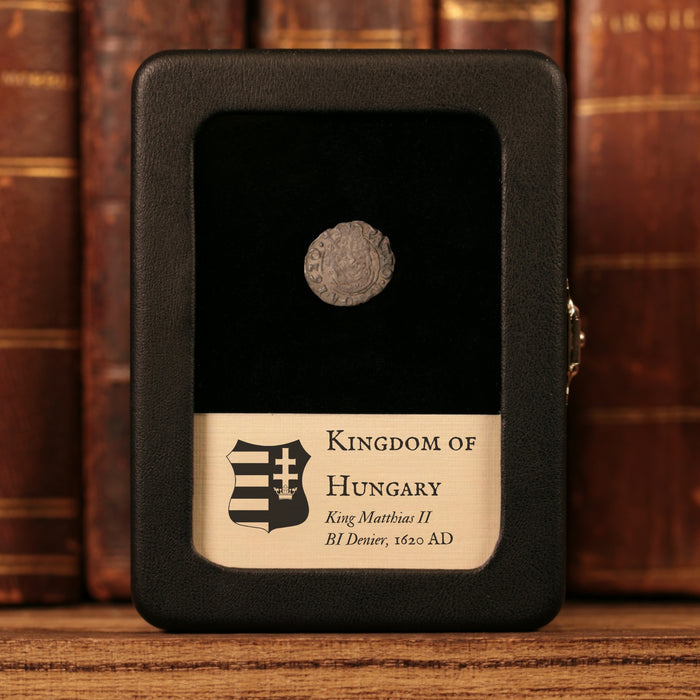 Hungary, King Matthias II, BI 1 Denier - 1620 CE - Hungary