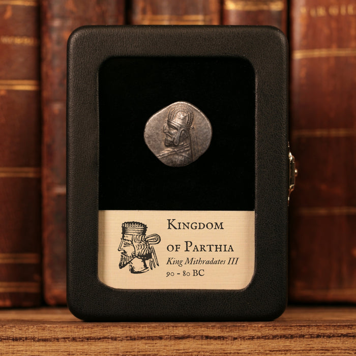 Parthian Empire, King Mithradates III, AR Drachm - 90 to 80 BCE - Ancient Persia