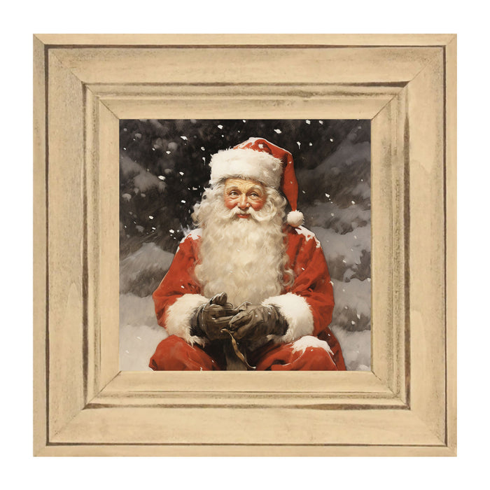 Santa distracted