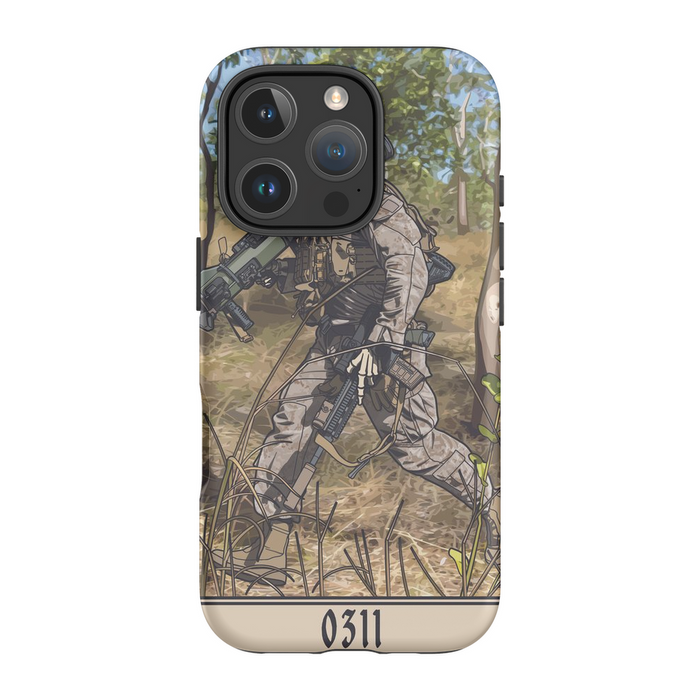 Premium Glossy Tough Case / iPhone 16 Pro