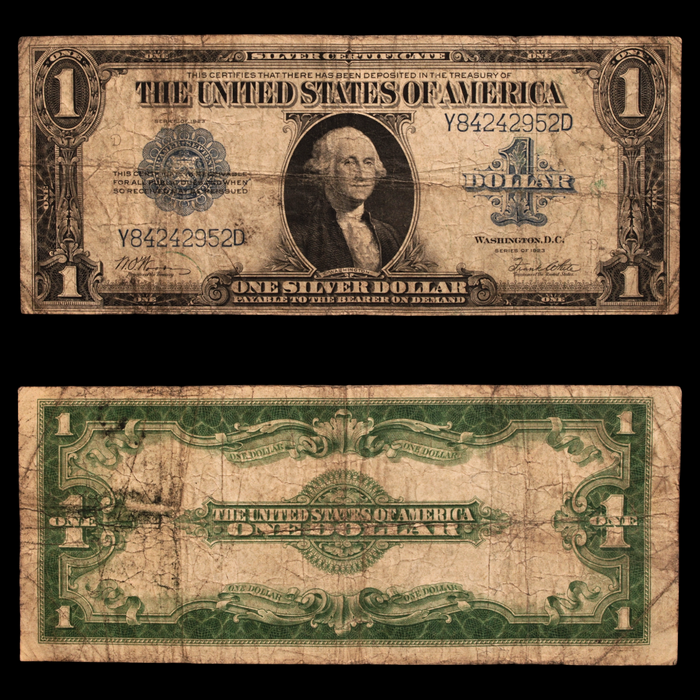 $1 Silver Certificate - 1923 - United States of America