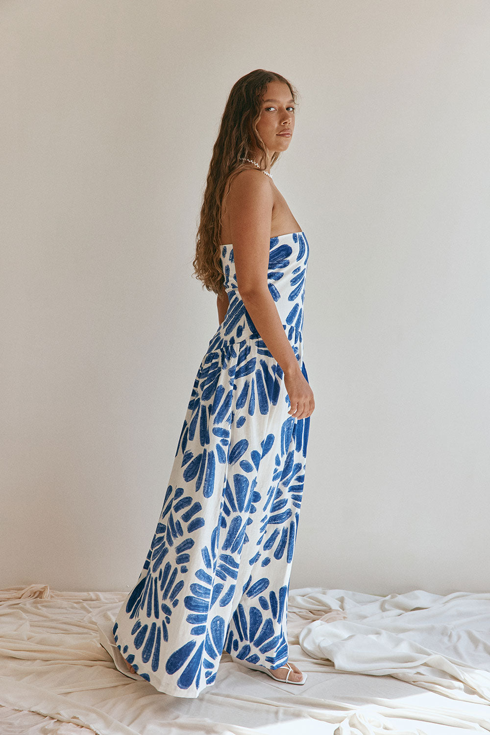 Mila Dress - Brush Petal