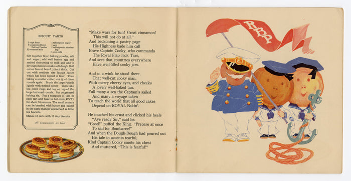 1926 COMICAL CRUISES OF CAPT. COOKY Royal Baking Powder Storybook, Ruth P. Thompson
