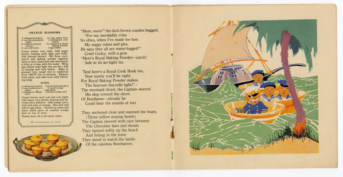 1926 COMICAL CRUISES OF CAPT. COOKY Royal Baking Powder Storybook, Ruth P. Thompson