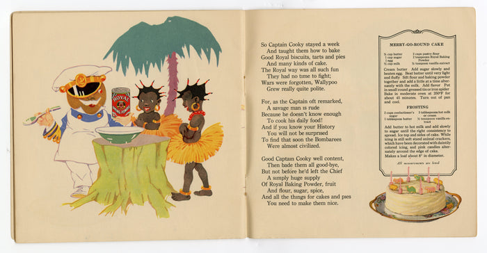 1926 COMICAL CRUISES OF CAPT. COOKY Royal Baking Powder Storybook, Ruth P. Thompson