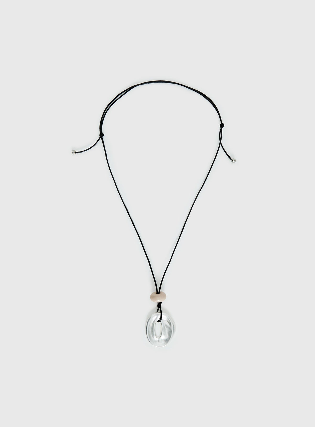 Notting Hill Long Necklace Silver