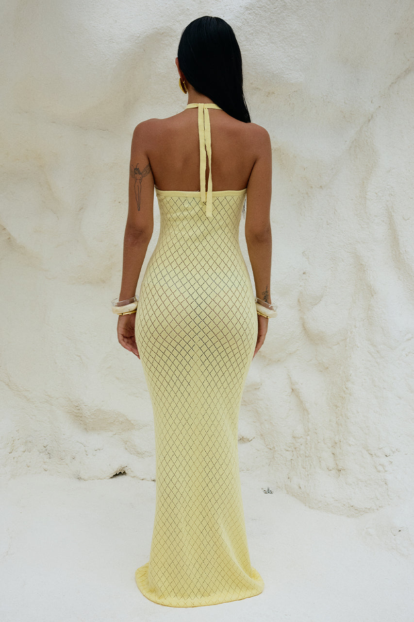 Simi Maxi Dress - Lemon