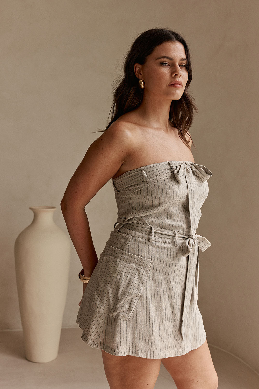 Tulia Dress - Stripe