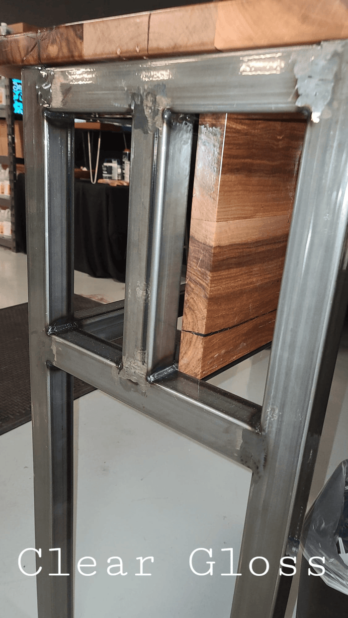 29″ High Steel Table Base End - Advantage Lumber
