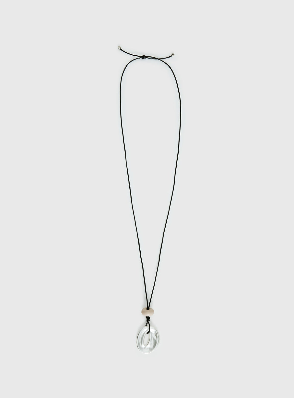 Notting Hill Long Necklace Silver