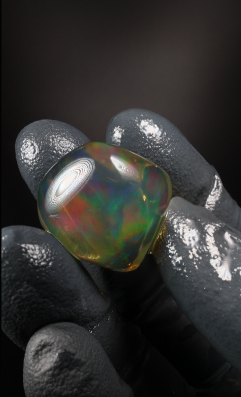 34.60ct Polished Ethiopian Welo Specimen Opal