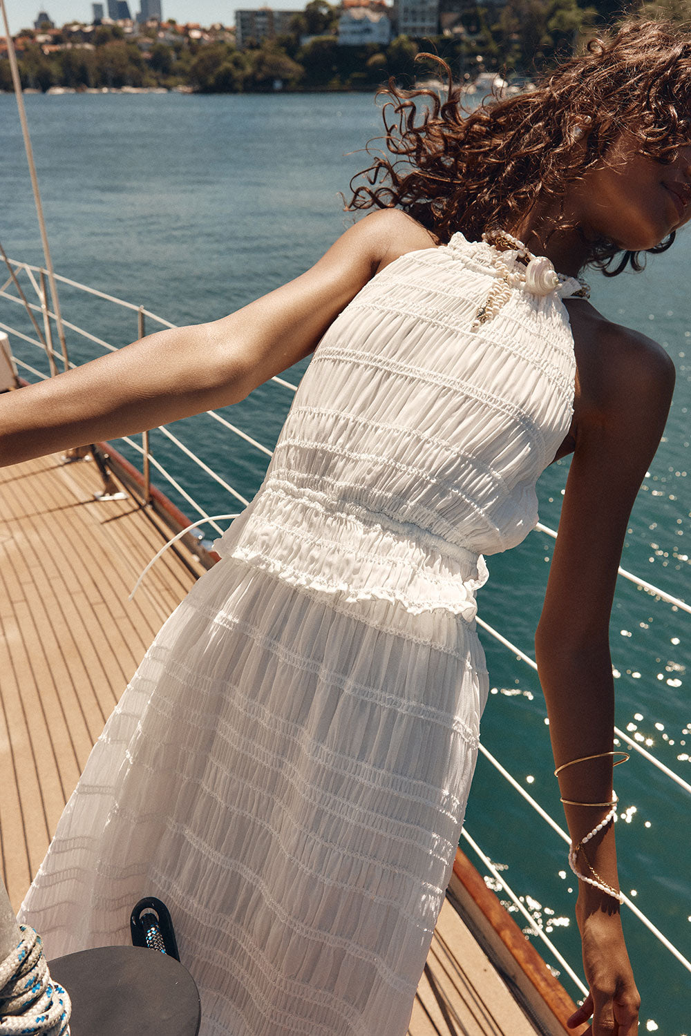 Cabo Dress - White