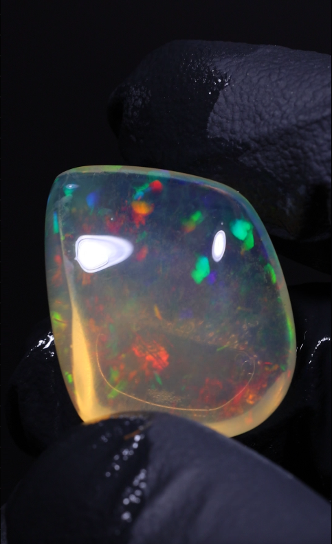 47.65ct Polished Ethiopian Welo Specimen Opal