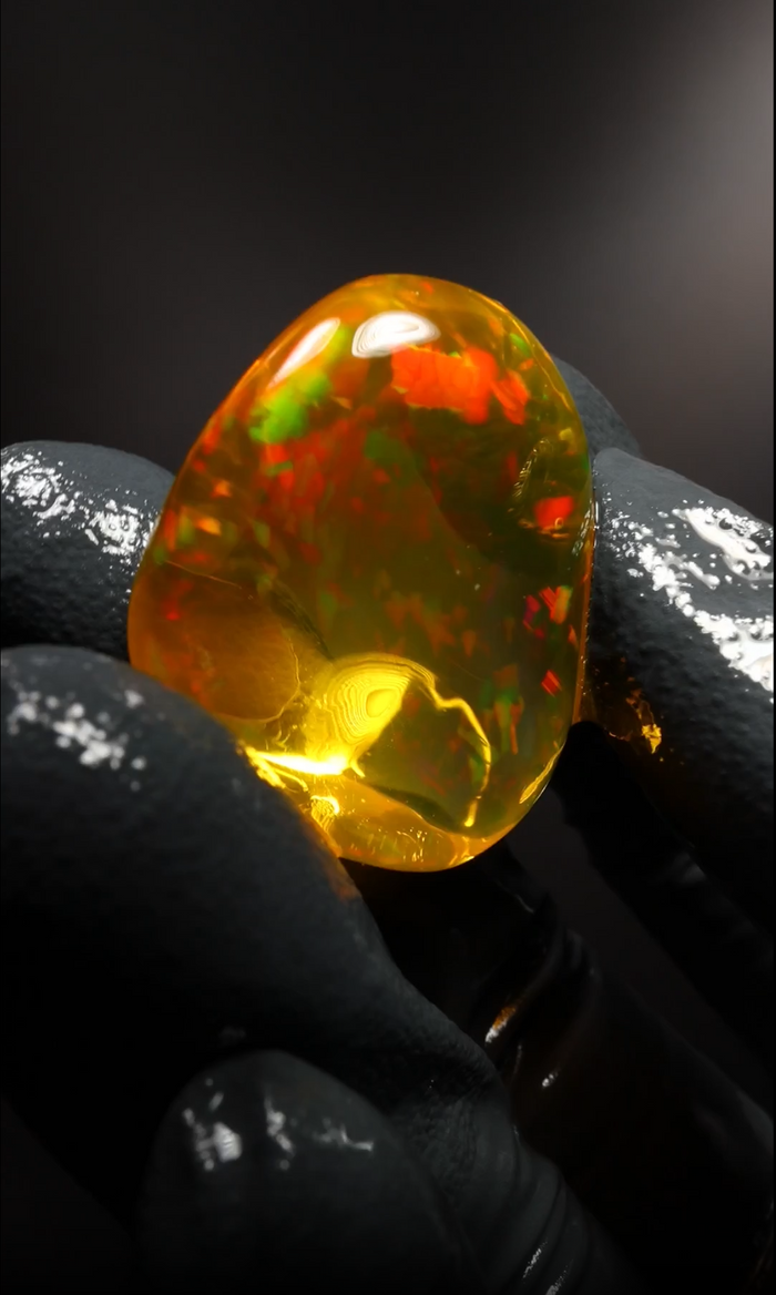 47.85ct Polished Ethiopian Welo Specimen Opal