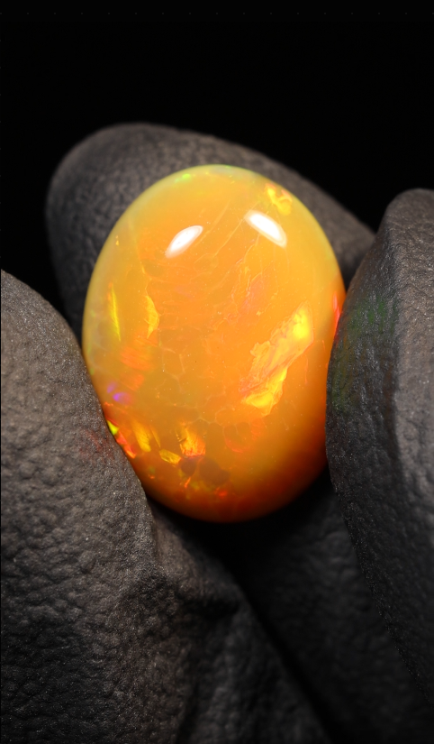 4.85ct Natural Ethiopian Oblong Cabochon