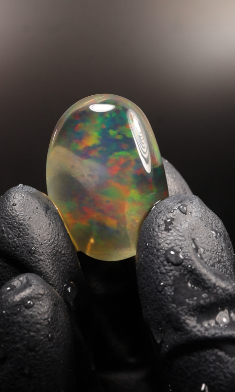 49.65ct Polished Ethiopian Welo Specimen Opal