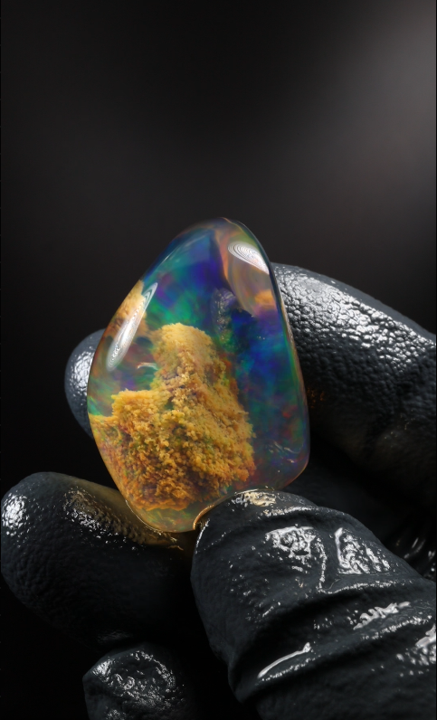 53.30ct Polished Ethiopian Welo Specimen Opal