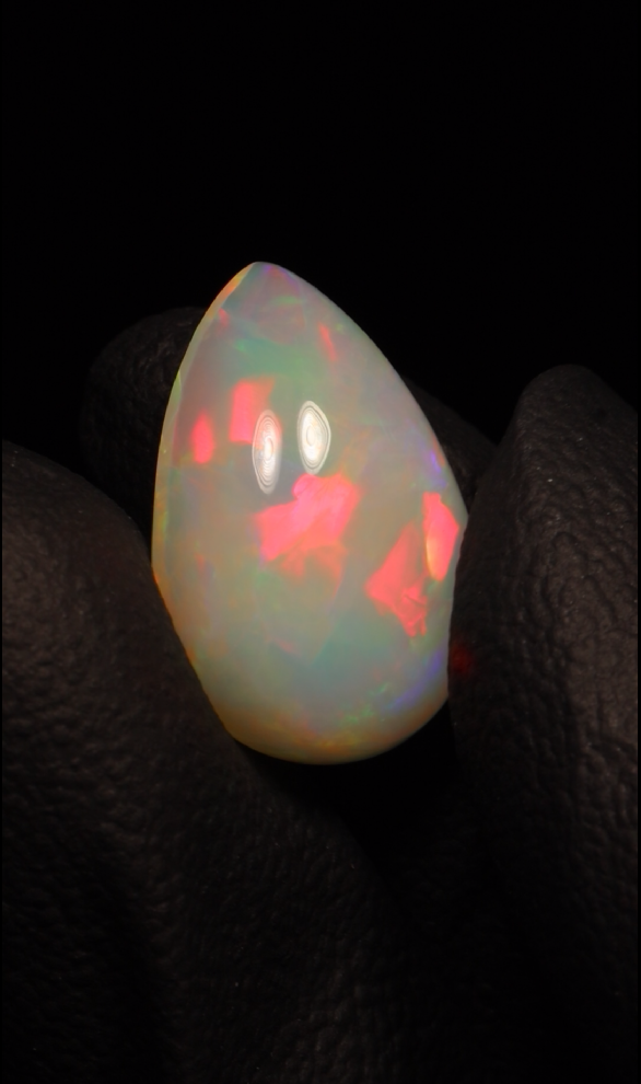 6.35ct Natural Ethiopian Teardrop Cabochon