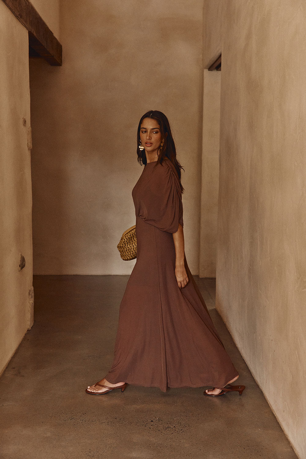 Eira Dress - Chocolate