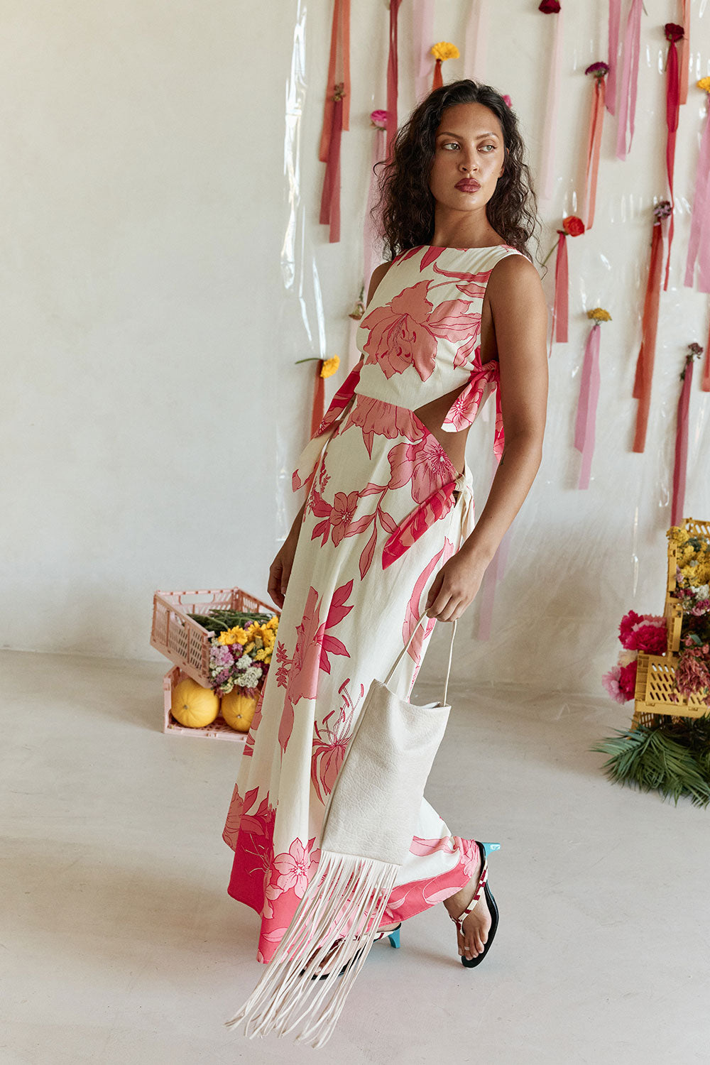 Mikalo Dress - Flora Sunset