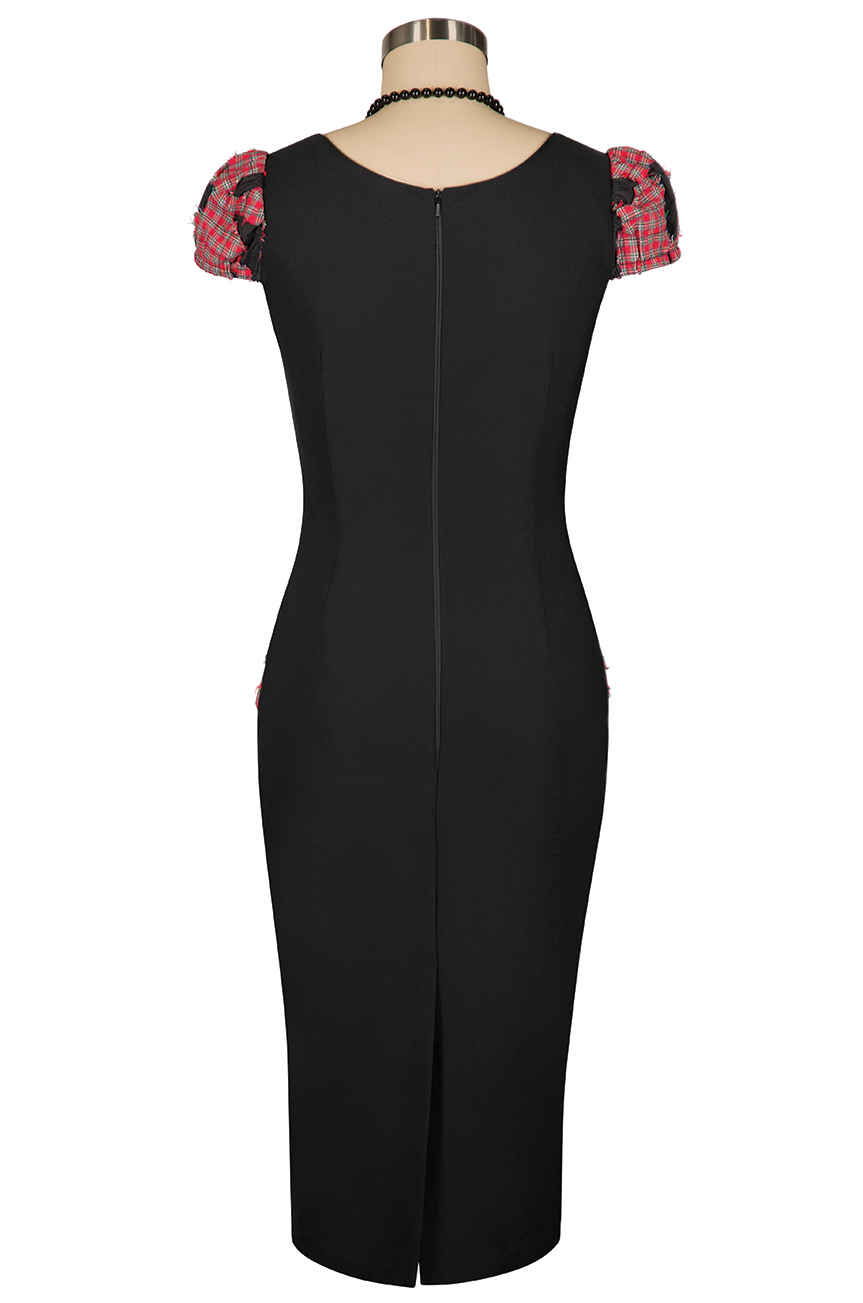 Anarchy Ruffle Wiggle Dress