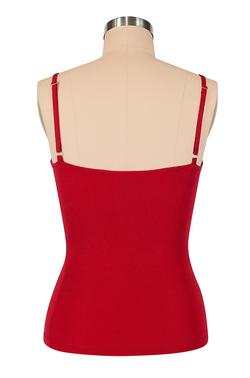 Dottie Darling Lace Blouse (Cherry Red)