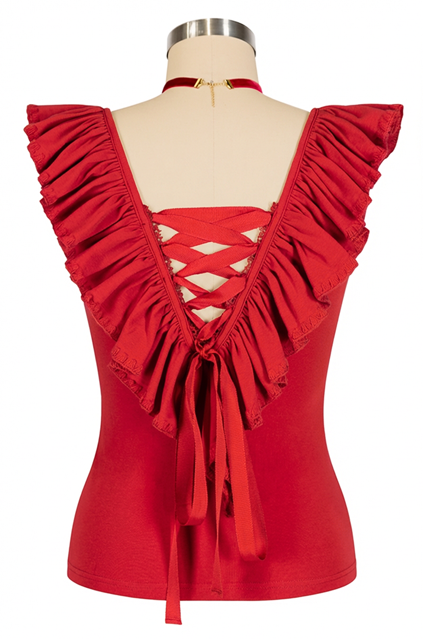 Tiki Island Classic Top (Red)
