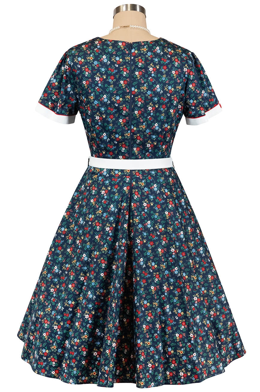 Ditsy Diner Dress