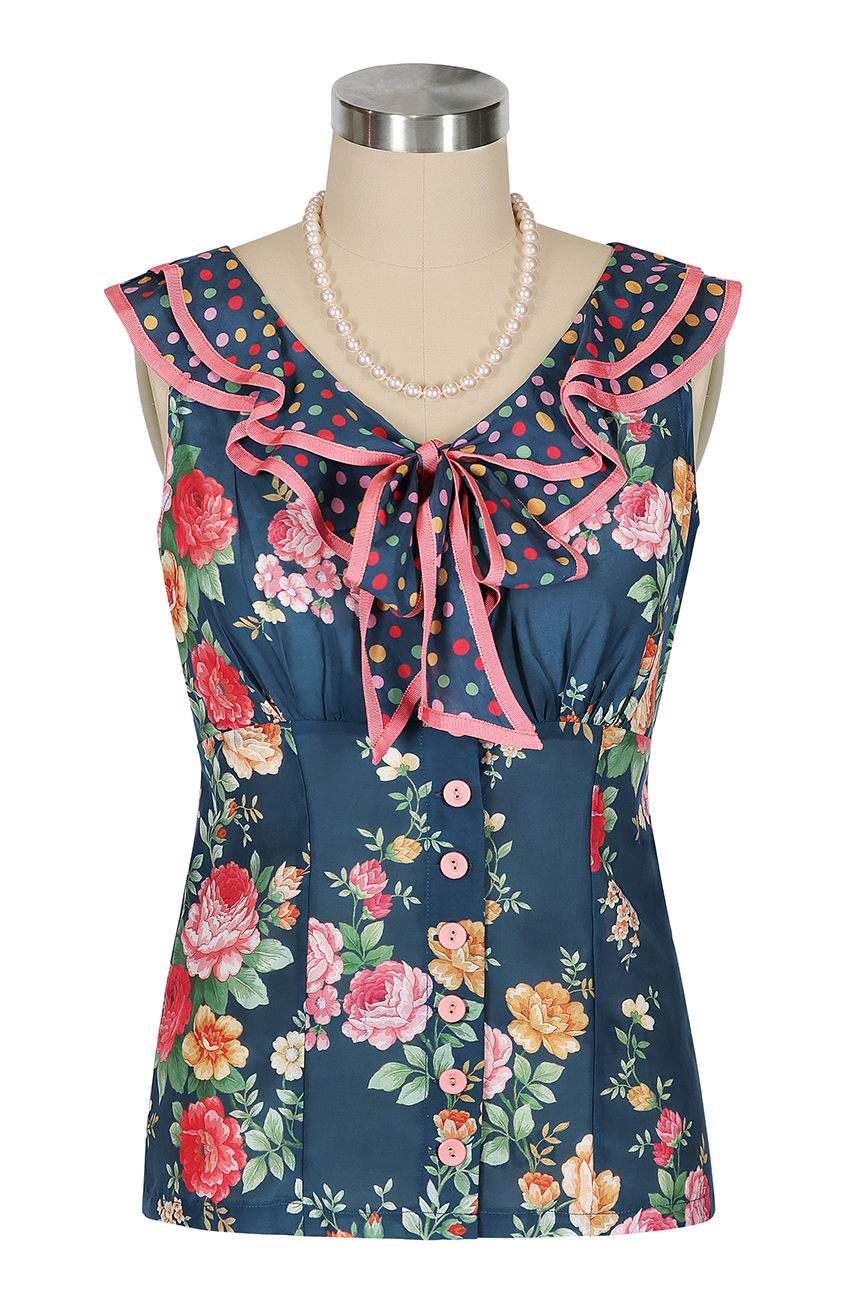 Fiorenza Floral Blouse