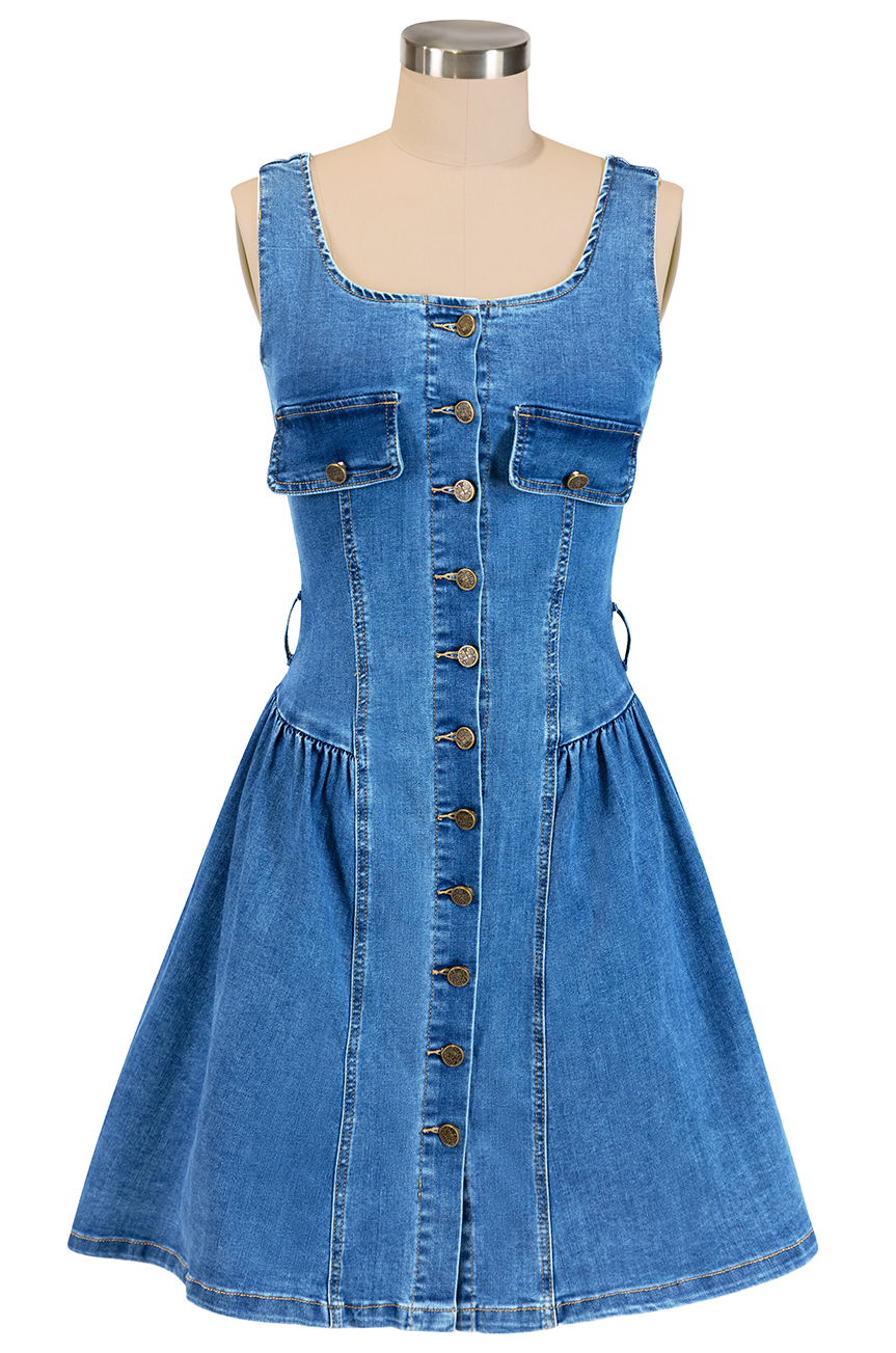 Miami Denim Dress