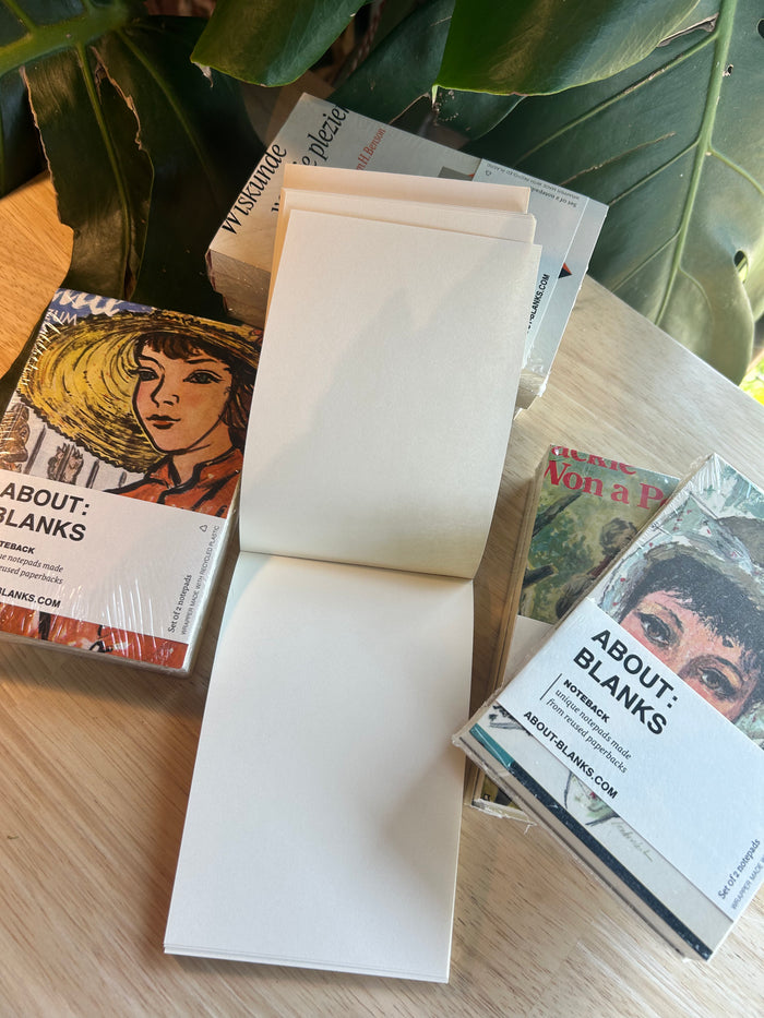 About Blanks Notepads Set of Two