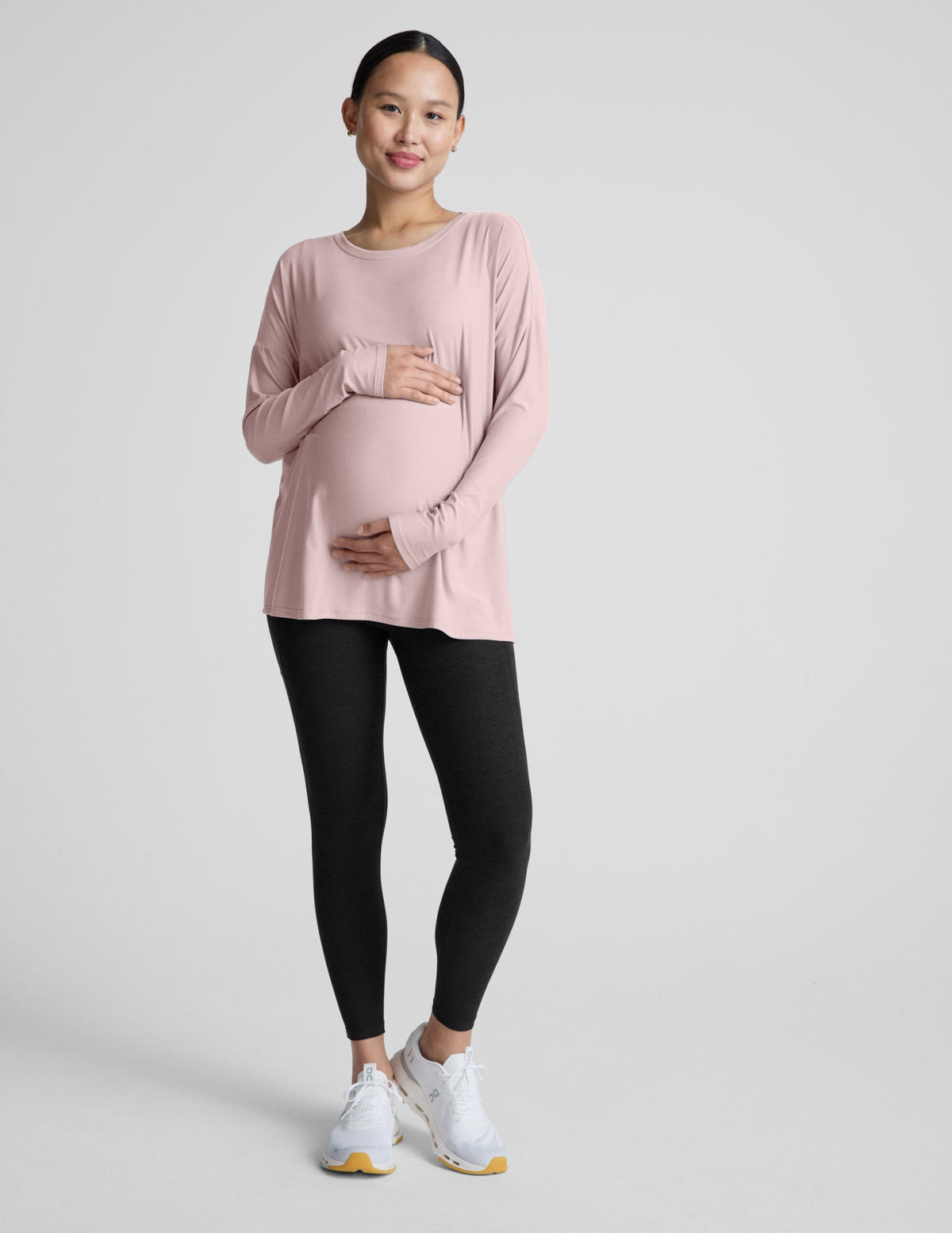 Featherweight Feels Like Home Long Sleeve Maternity Top