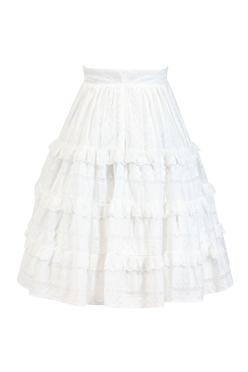Porcelain Full Skirt