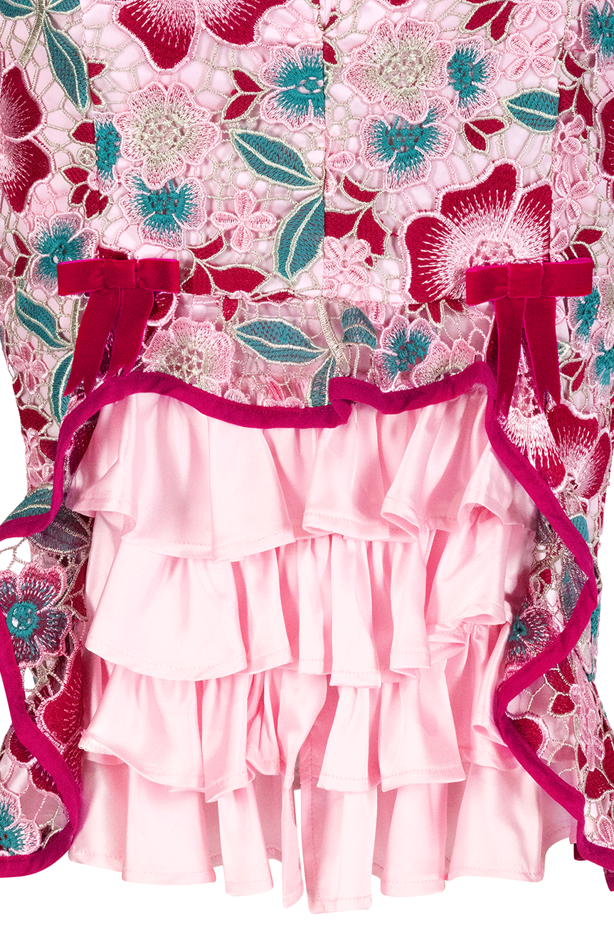 La Vita Romantica Wiggle Bustle Skirt