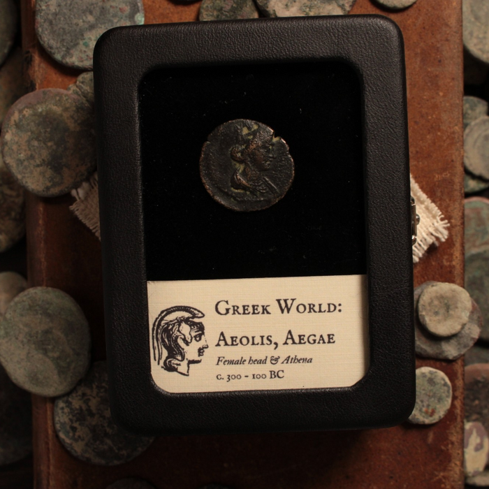 Aeolis, Aegae, Bronze Coin - c. 300 to 100 BCE - Greek World