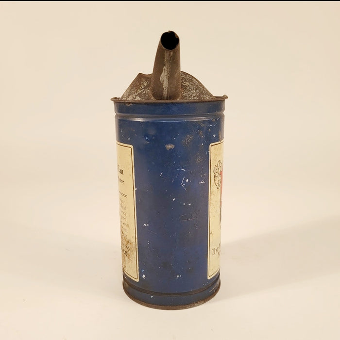 Antique 1920's MAYTAG Fuel Motor Oil Mixing Can, Automobile Tin