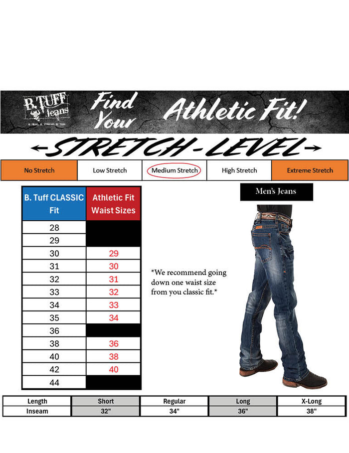 B. Tuff Mens Jeans - Revved Up