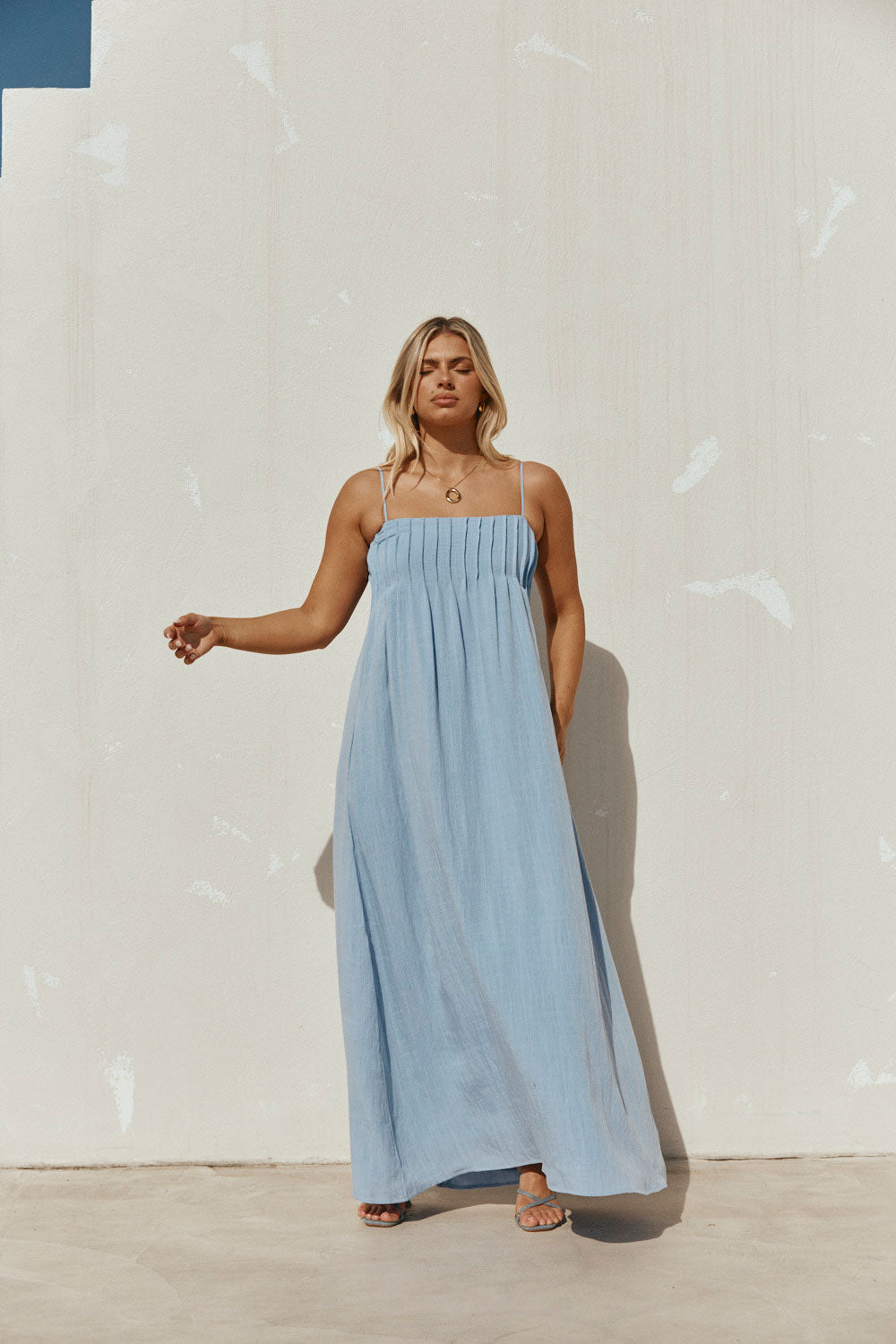 Ada Dress - Blue