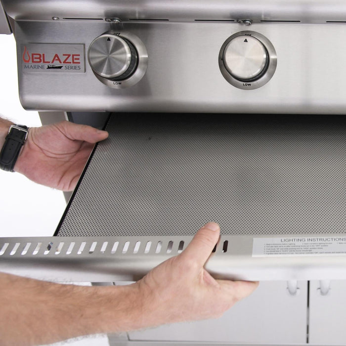 Blaze Drip Tray Flame Guard for 40-Inch Gas Grills
