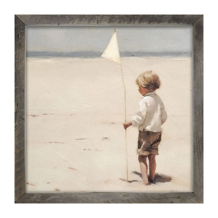 Boy on beach