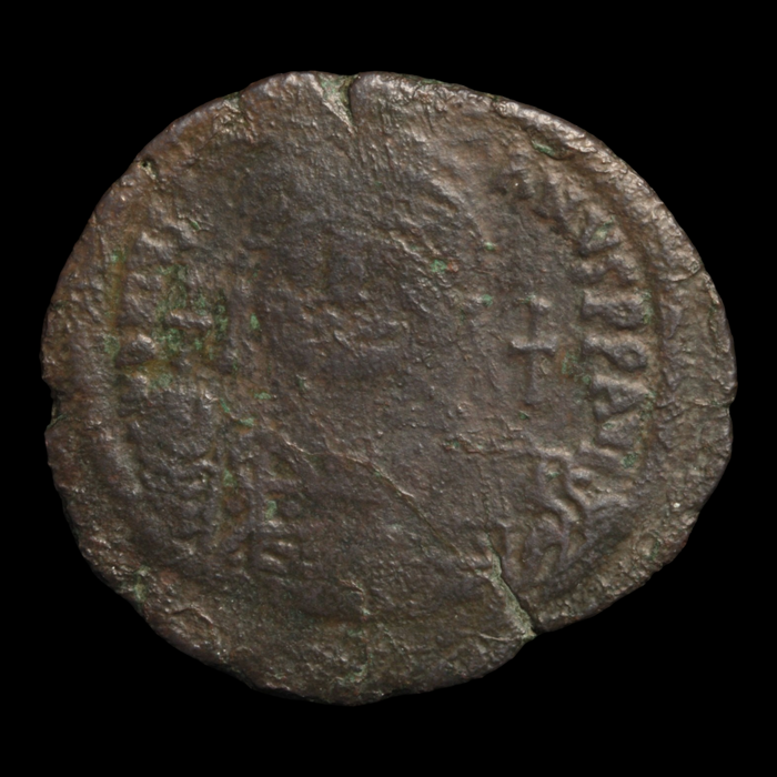 Byzantine Empire, Emperor Justinian I, Large Bronze Follis - 527 to 565 CE - Byzantine Empire