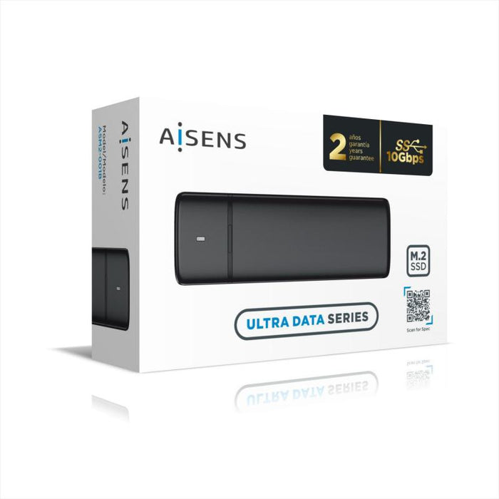 Caja Externa Para Disco SSD M.2 Aisens Asm2-001b/ USB 3.1